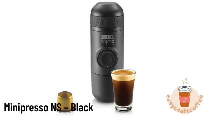Minimex เครื่องชงกาแฟเอสเปรสโซ่แบบพกพา Minipresso NS – Black